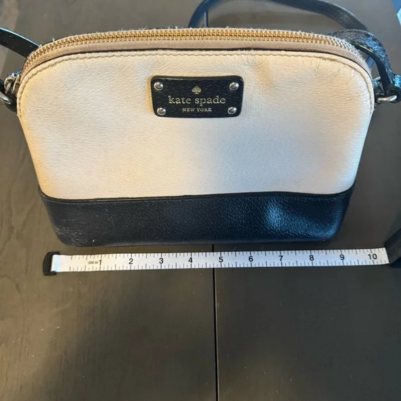 Kate Spade Black and Cream Crossbody Bag - Picture 6 of 8